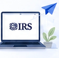 Securely e-file forms with the IRS